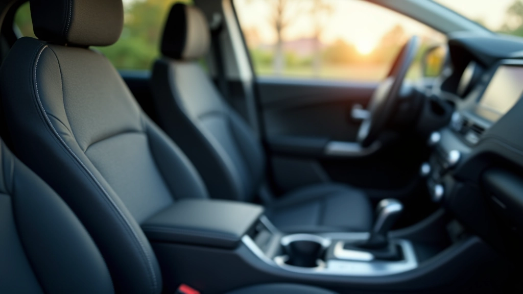 Automobilio sėdynė su reguliavimų mygtukais