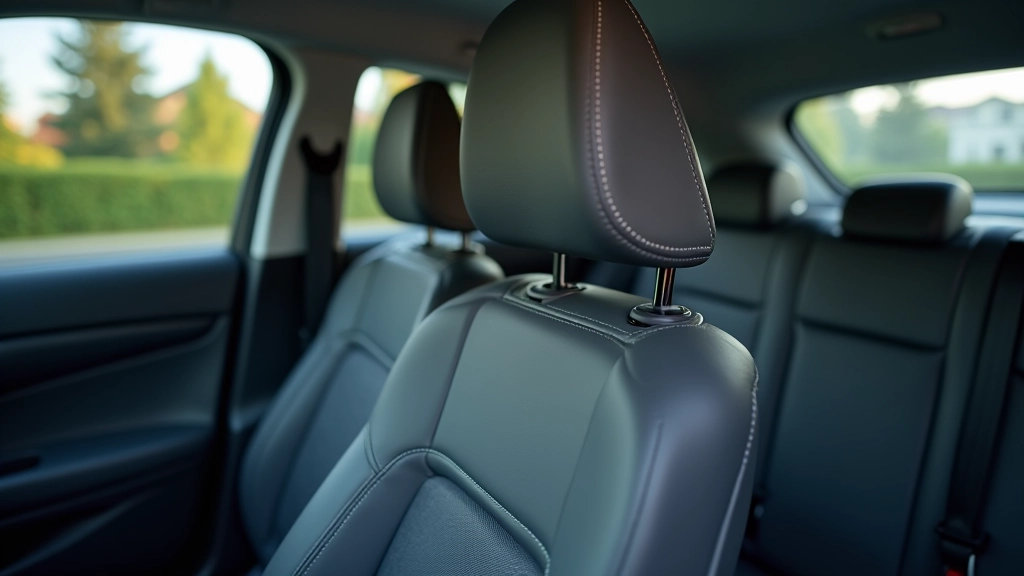 Automobilio sėdynė su reguliuojamomis dalimis ir ergonominiais parametrais